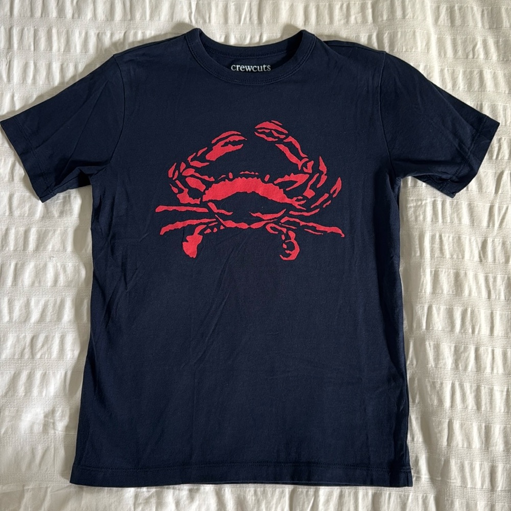 EUC Crewcuts Crab T shirt